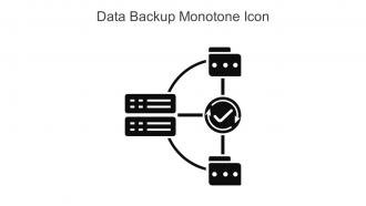 Data Backup Monotone Icon In Powerpoint Pptx Png And Editable Eps Format