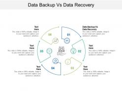 Data backup vs data recovery ppt powerpoint presentation styles slide cpb
