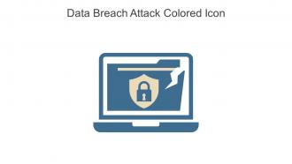 Data Breach Attack Colored Icon In Powerpoint Pptx Png And Editable Eps Format