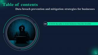 Data Breach Prevention And Mitigation Strategies For Businesses Powerpoint Presentation Slides Interactive Engaging