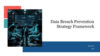 Data Breach Prevention Strategy Framework PPT Graphics AT