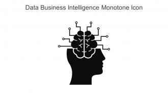 Data Business Intelligence Monotone Icon In Powerpoint Pptx Png And Editable Eps Format