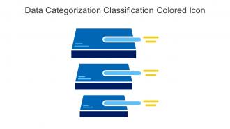 Data Categorization Classification Colored Icon In Powerpoint Pptx Png And Editable Eps Format
