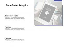 Data center analytics ppt powerpoint presentation outline design templates cpb
