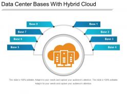 Data Center Bases With Hybrid Cloud PPT Images Gallery