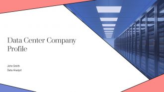 Data Center Company Profile PPT Information AT