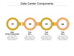 Data center components ppt powerpoint presentation icon layouts cpb