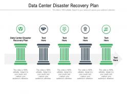 Data center disaster recovery plan ppt powerpoint presentation ideas slideshow cpb