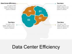 Data center efficiency ppt powerpoint presentation layouts slideshow cpb