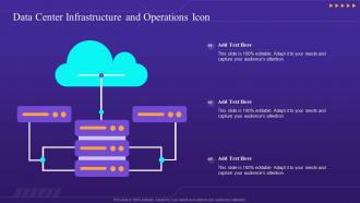 Data Center Infrastructure And Operations Icon