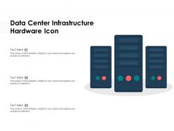 Data center infrastructure hardware icon