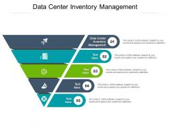 Data center inventory management ppt powerpoint presentation infographic template show cpb