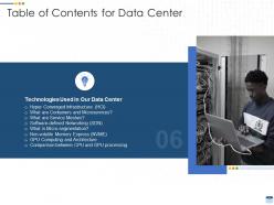 Data Center IT Powerpoint Presentation Slides