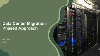Data Center Migration Phased Approach PPT Sample AT