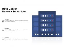 Data Center Network Server Icon