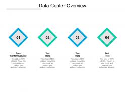 Data center overview ppt powerpoint presentation pictures template cpb