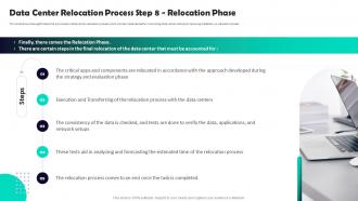 Data Center Relocation Process Data Center Relocation Process Step 8 Relocation Phase