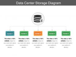 Data center storage diagram ppt sample download