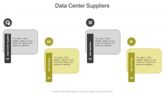Data Center Suppliers In Powerpoint And Google Slides Cpb