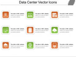 Data Center Vector Icons Ppt Samples Download