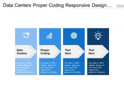 Data centers proper coding responsive design company vision