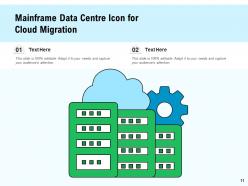 Data centre icon employee connected server business applications
