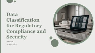 Data Classification For Regulatory Compliance And Security PPT Demonstration AT