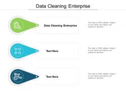 Data cleaning enterprise ppt powerpoint presentation summary example file cpb