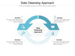 Data cleansing approach ppt powerpoint presentation pictures format cpb
