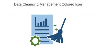 Data Cleansing Management Colored Icon In Powerpoint Pptx Png And Editable Eps Format