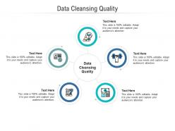 Data cleansing quality ppt powerpoint presentation professional layout cpb
