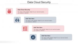 Data Cloud Security Ppt Powerpoint Presentation Model Pictures Cpb
