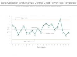 Data collection and analysis control chart powerpoint templates