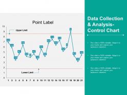 Data collection and analysis control chart ppt styles icon