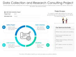 Data collection and research consulting project