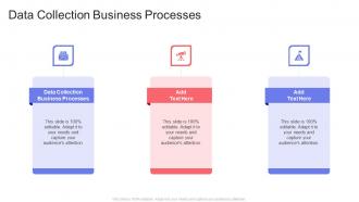Data Collection Business Processes In Powerpoint And Google Slides Cpb