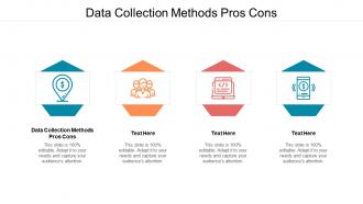 Data collection methods pros cons ppt powerpoint presentation portfolio template cpb