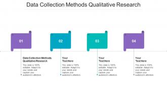 Data Collection Methods Qualitative Research Ppt Powerpoint Presentation Inspiration Visuals Cpb