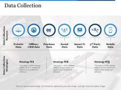 Data collection offline crm data ppt show background images