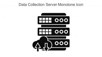 Data Collection Server Monotone Icon In Powerpoint Pptx Png And Editable Eps Format