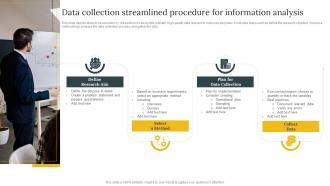 Data Collection Streamlined Procedure For Information Analysis