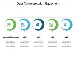 Data communication equipment ppt powerpoint presentation gallery guide cpb