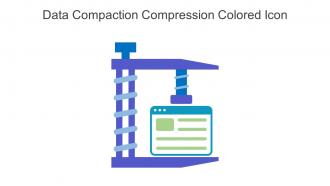 Data Compaction Compression Colored Icon In Powerpoint Pptx Png And Editable Eps Format