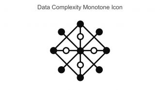 Data Complexity Monotone Icon In Powerpoint Pptx Png And Editable Eps Format