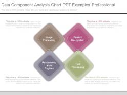 Data Component Analysis Chart Ppt Examples Professional