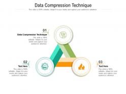 Data compression technique ppt powerpoint presentation summary background designs cpb