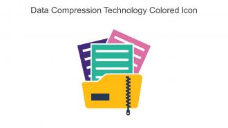 Data Compression Technology Colored Icon In Powerpoint Pptx Png And Editable Eps Format
