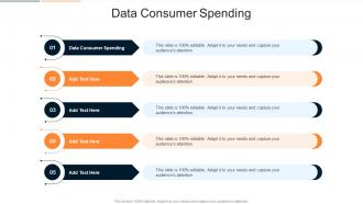 Data Consumer Spending In Powerpoint And Google Slides Cpb