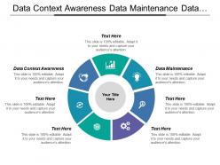 Data context awareness data maintenance data integration data lifecycle