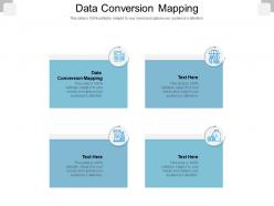 Data conversion mapping ppt powerpoint presentation outline styles cpb